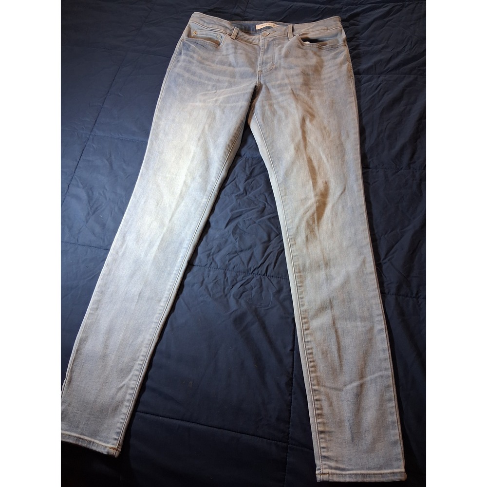 PacSun Mens Stacked Skinny Jeans Light Wash Blue Denim 33x32